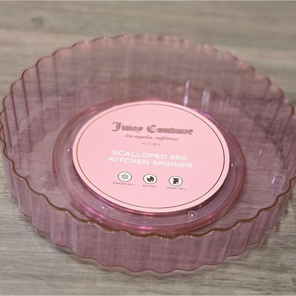 Juicy Couture Home Scalloped 360° Kitchen Spinner - Picture 3 of 5